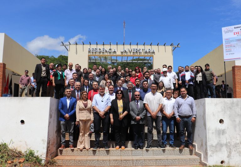 Palada inicial marca el comienzo de obras en la filial de Caacupé