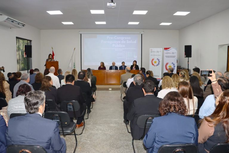 Rectora de la UNA participó en la apertura del Pre-Congreso Paraguayo de Salud Pública